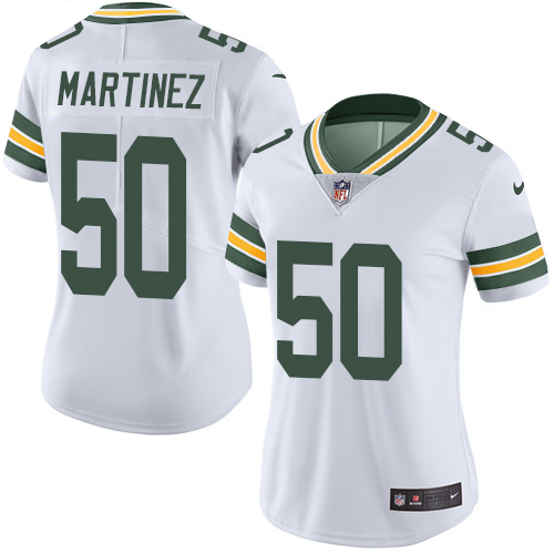 Nike Packers #50 Blake Martinez White Women's Stitched NFL Vapor Untouchable Limited Jersey - Click Image to Close